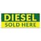 Signmission Diesel Sold Here Banner Concession Stand Food Truck Single Sided B-96-30045 - alternate 1